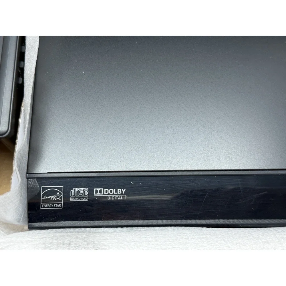 Sony DVP-SR510H DVD Player 1080p Upscaling HDMI Black Region 1 Remote Cables